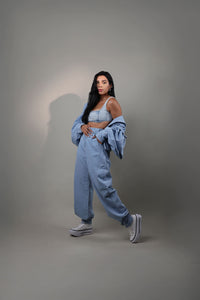 Puffy Denim Jacket