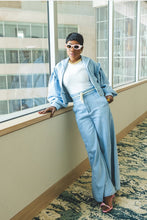 Cargar imagen en el visor de la galería, Denim Elegant Palazzo
