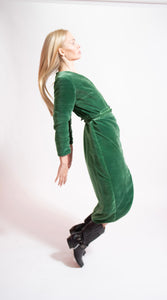 Velvet Emerald Dress